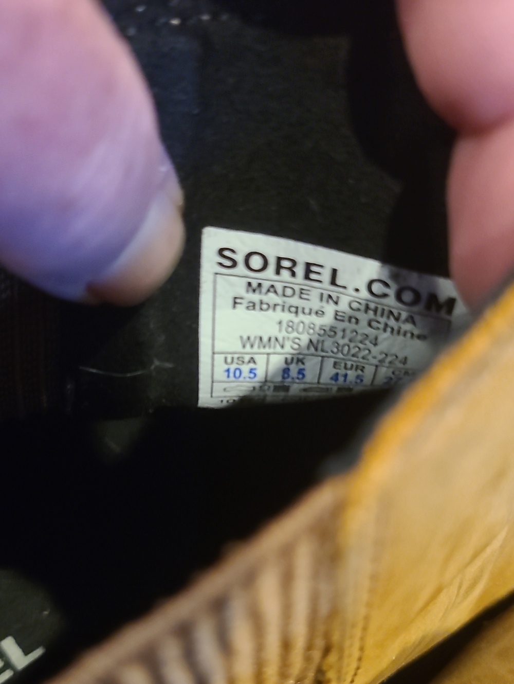 Sorel Joan of Arctic Wedge II Chelsea Boot Women Size 10.5 - Picture 8 of 8